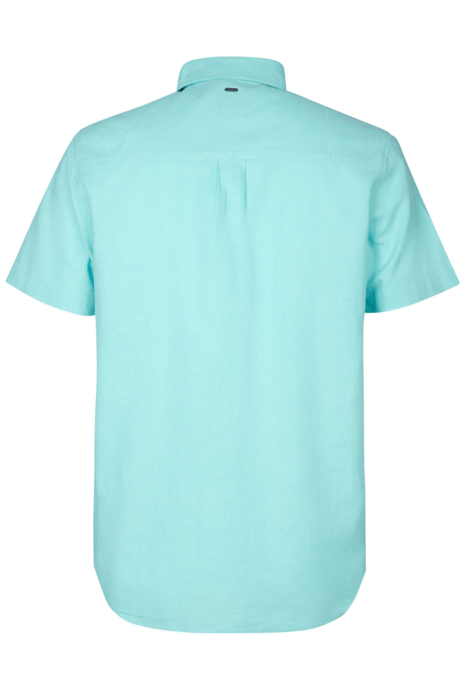 LINNEN OVERHEMD M 1050 SIS414 5180 AQUA